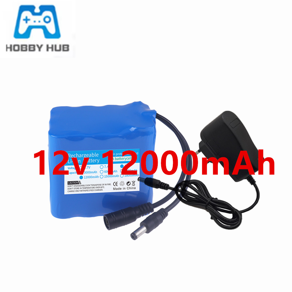 Lithium Battery 12V - 12V 12000mah Battery 3S4P Real capacitance
