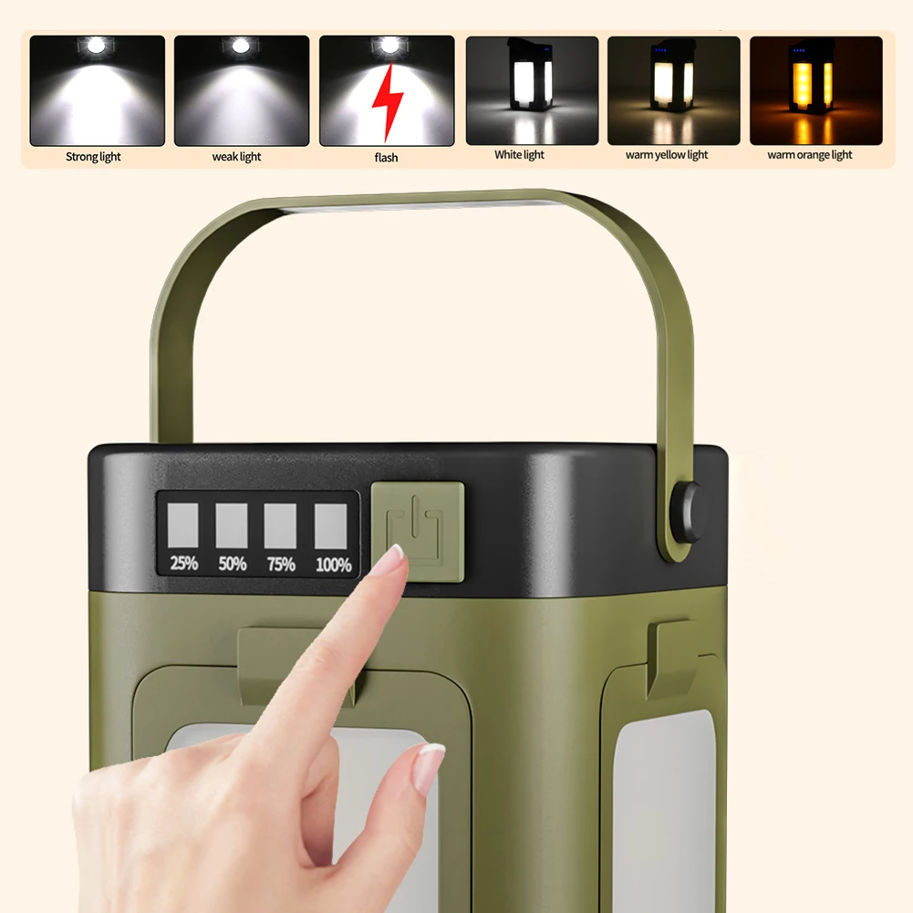 Solar Outdoor Portable Camping - Solar Lamp recension och pris