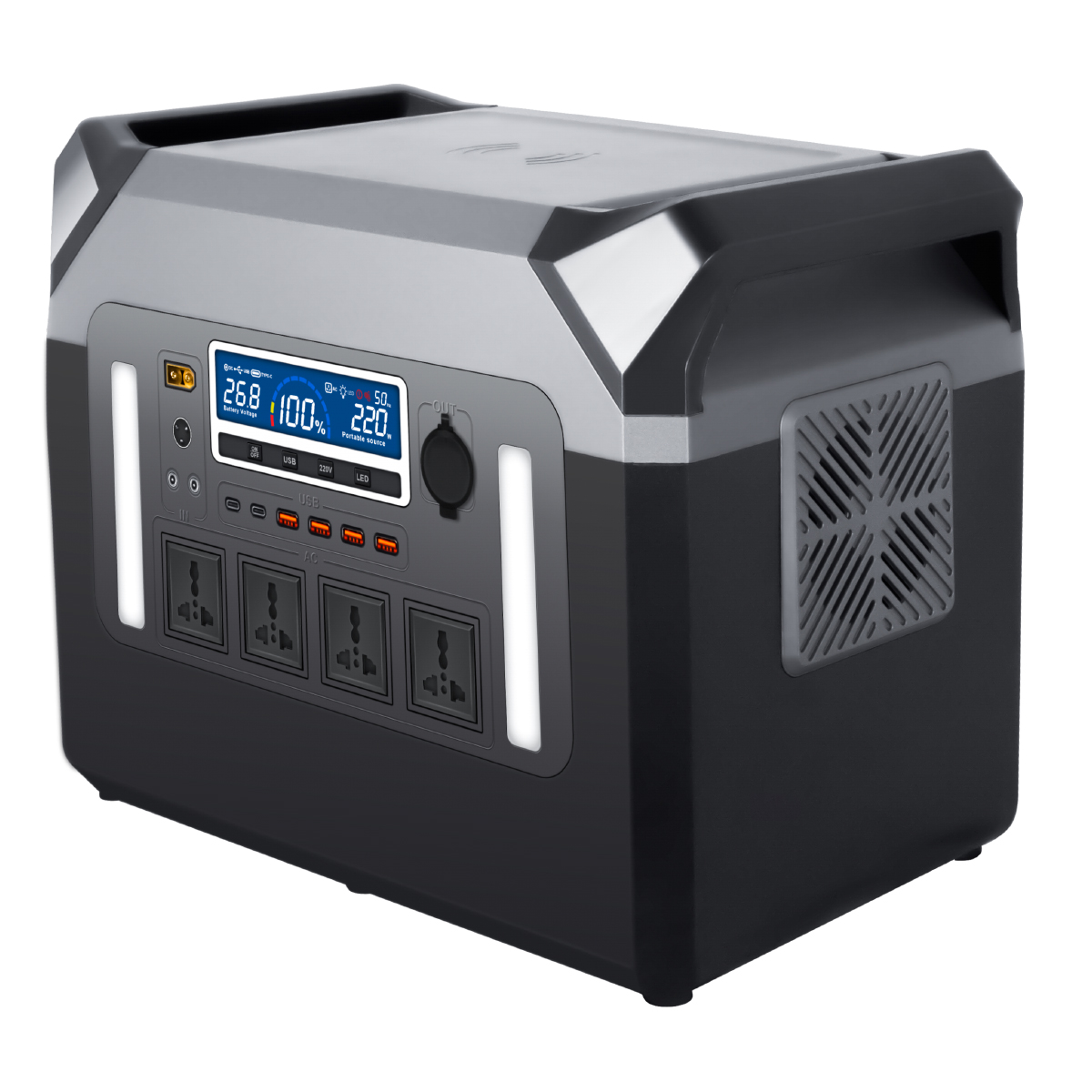 3000W Portable Power Station S - Solar Generator recension och pris