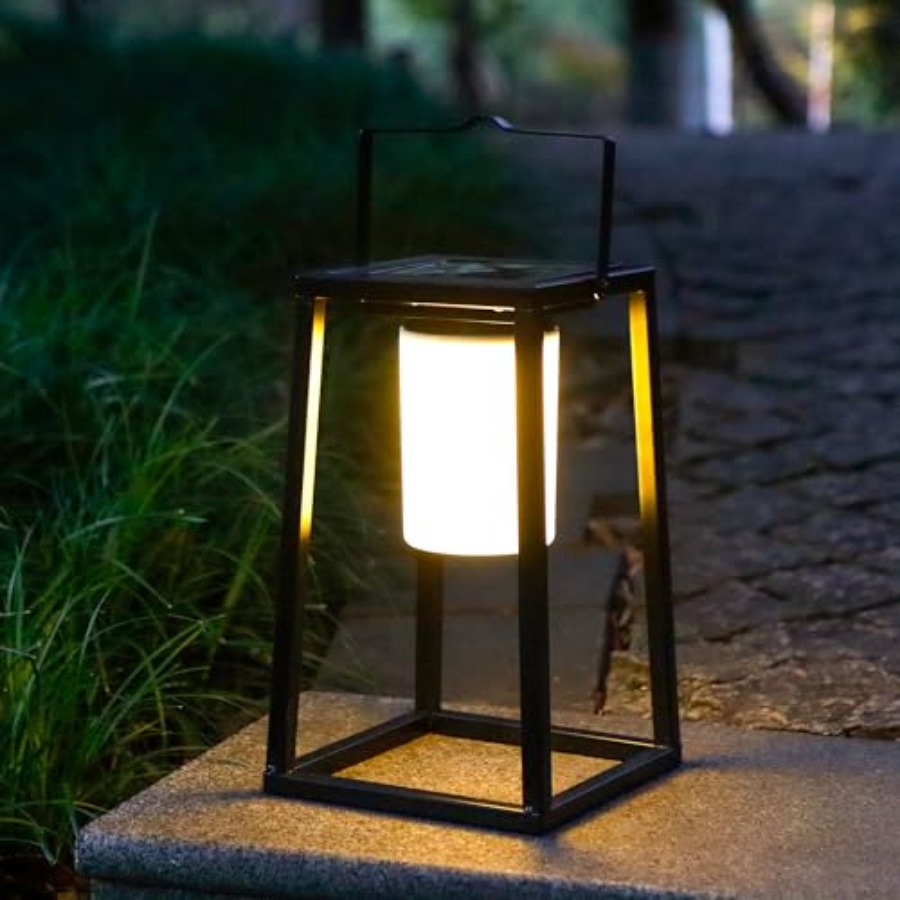 5'' High Outdoor Solar Lantern - Solar Lamp recension och pris